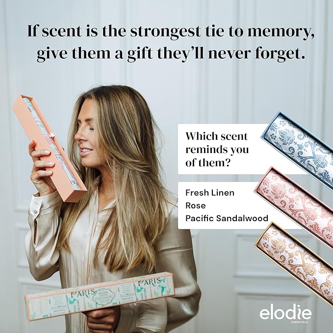 Scented Drawer and Shelf Liners - Vintage Charm - Six (6) Large 14 x 19.6 Inch Sheets - Non-Adhesive Paper Sheets for Closet Shelves and Dresser Drawers - (Vintage Paris)