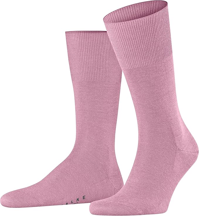FALKE Men's Airport Dress Socks, Premium Merino Wool Cotton Blend, Sustainable Luxury, Eco-Friendly Business Casual, 1 Pair