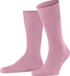 FALKE Men's Airport Dress Socks, Premium Merino Wool Cotton Blend, Sustainable Luxury, Eco-Friendly Business Casual, 1 Pair