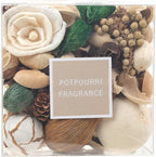 Qingbei Rina Potpourri Dried Flowers,Peach Scented Decorative Potpourri Bowl Filler,Vase Filler,Home Fragrance Smell,Bathroom Decor,14 oz(White)