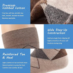 Men’s Argyle Dress Socks, Combed Cotton, Pack of 3
