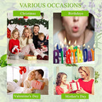 ACITHGL 36 Pcs 4oz Mini Mason Jar Candles Small Scented Candles Bulk Aromatherapy Ideal Souvenir Favors for Wedding Birthday Party (Sage, Mint, Citronella, Black)