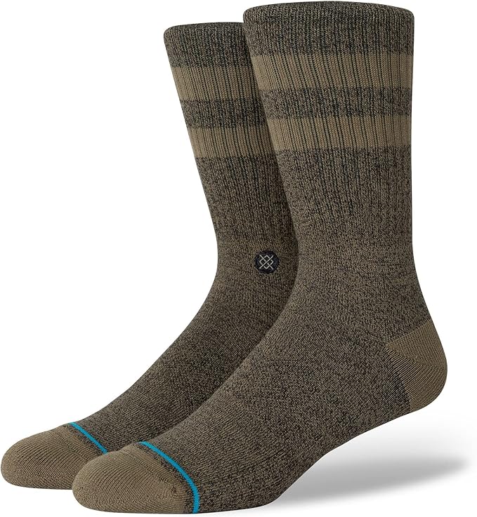 Stance Casual Cotton Crew Joven Socks 3-Pack, Cotton Blend and Cushioning Arch Support