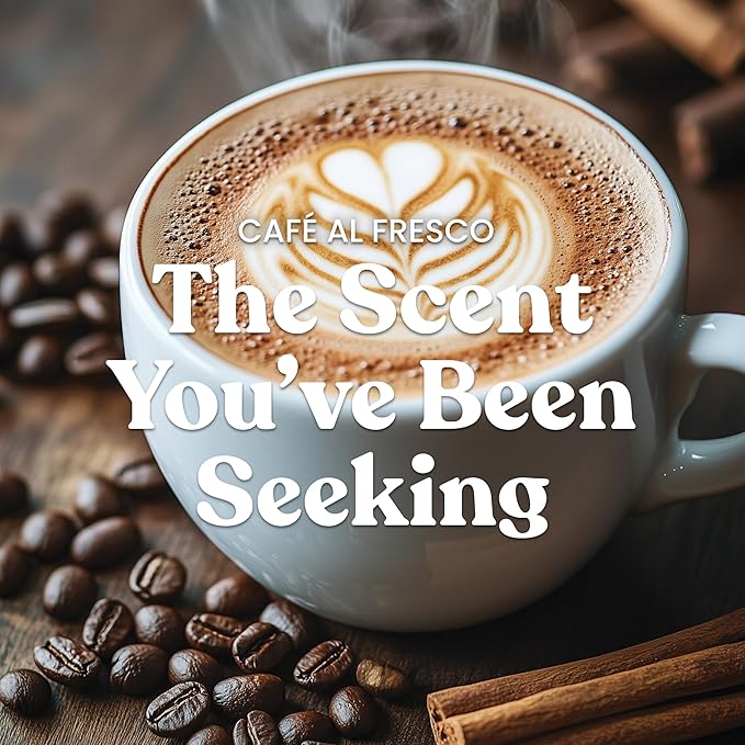 Yankee Candle Café Al Fresco Scented Candle, 22oz Large Jar with up to 150 Hour Burn Time, Giftable