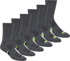 PUMA mens 6 Pack Crew Socks