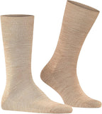 FALKE Men's Airport Dress Socks, Premium Merino Wool Cotton Blend, Sustainable Luxury, Eco-Friendly Business Casual, 1 Pair