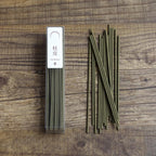 Asayu Japan Traditional Incense Sticks - Harmony Set (Cinnamon + Juniper), 40gr (Each Scent 20g), for Yoga, Zen Meditation and Relaxation - Traditional Smoke Type