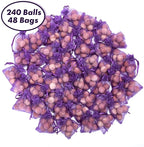 240 Pcs Cedar Balls for Clothes Storages, Home Fragrance Sachets for Closet, Drawer, Dresser, Wardrobe and More, LV-D-CC-3