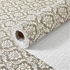 Drawer and Shelf Liner, Non-Slip Kitchen Cabinet Liners Non-Adhesive Thick Strong Grip Waterproof Washable Mats Protect Dresser Shelves Cupboard Bathroom Cabinets, Boho: Beige, 24 in X 30 FT
