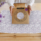 Lilac Scented Drawer Liners in a Purple William Morris Design | Pack of 5 Folded Sheets | Contains Essential Oils | Made in The UK.