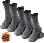 Wool Socks Mens - Extra Thick Winter Warm Merino Thermal Socks for Men