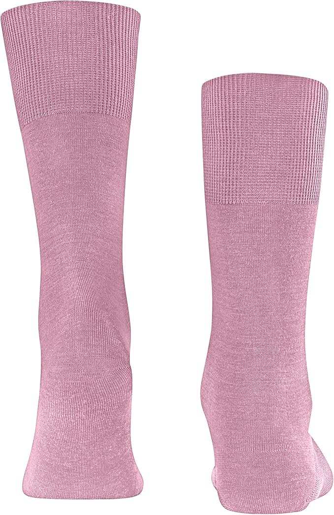 FALKE Men's Airport Dress Socks, Premium Merino Wool Cotton Blend, Sustainable Luxury, Eco-Friendly Business Casual, 1 Pair