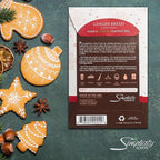 Simplicity Scents Gingerbread Scented Sachets Pack of 3, Fall & Winter - Long-Lasting Scented Bags, Home Fragrance, Air Freshener & Deodorizer for Closet, Room, Drawer, or Cars, Made in USA
