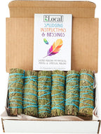 Cedar Smudge Sticks 4 Inch | Cedar Sage Smudging Wands | Wholesale Sage Bulk Sage Kit | Salvia Blanca para Limpiar | Sustainably Sourced California Sage