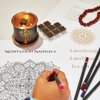 Chakra Incense Brick Variety Box with Tree of Life Burner