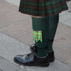 DSS KILTS-Kilt Hose, Tradional Scottish Kilt Scocks Wool Blend, Bubbled Design Kilt Socks for USA Shoe Sizes