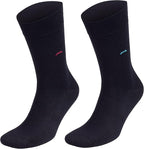 Men’s Dress and Trouser Socks – Premium Rayon Made From Bamboo, Crew Socks (6 pair + Gift box)