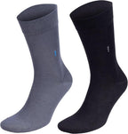 Men’s Lightweight Dress and Trouser Socks – Rayon Made From Bamboo, Odor Free & Breathable(3 or 8 pairs + Gift box)