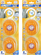 Arm & Hammer Odor Busterz Closet Mate, 4 Count Deodorizer