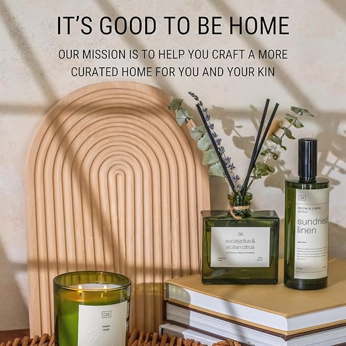 Craft & Kin Sundried Linen Room Spray for Bedding, 6.76 oz, Pillow Spray, Long-Lasting Room Freshener, Soothing Aroma Mist for Home & Washroom