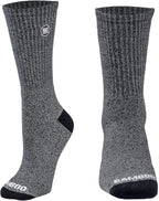 Bamboo Sports Premium Bamboo Crew Work Socks- Moisture Wicking, Odor Eliminating