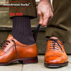 Cotton Dress Socks for Men – Comfortable Men’s Executive Socks – Classic Mid-Calf Dress Socks by Boardroom Socks