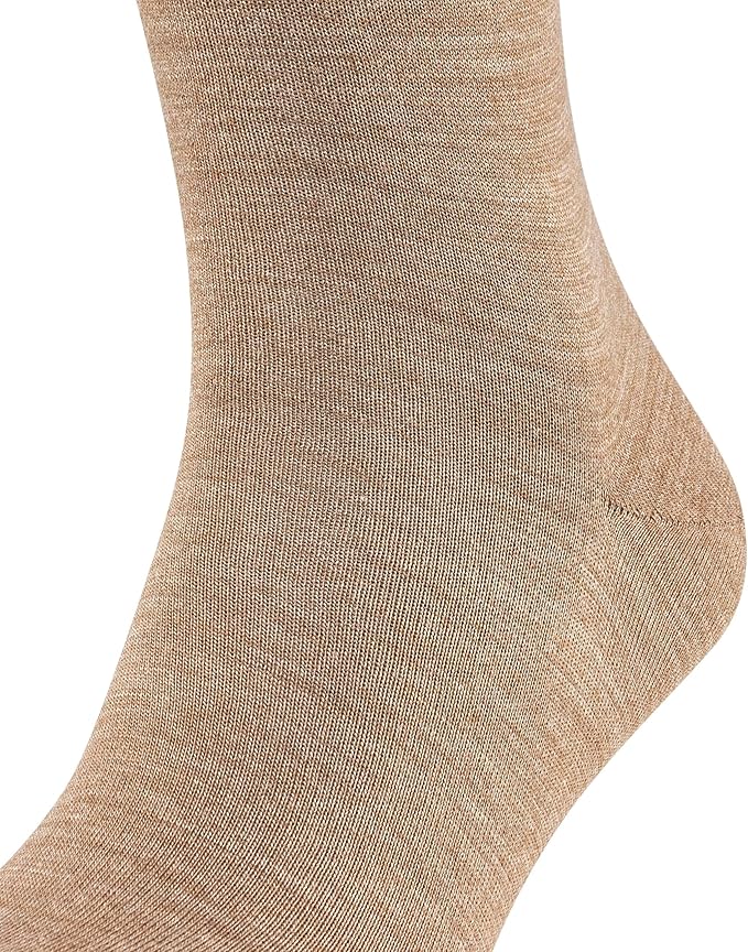 FALKE Men's Airport Dress Socks, Premium Merino Wool Cotton Blend, Sustainable Luxury, Eco-Friendly Business Casual, 1 Pair
