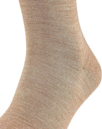 FALKE Men's Airport Dress Socks, Premium Merino Wool Cotton Blend, Sustainable Luxury, Eco-Friendly Business Casual, 1 Pair