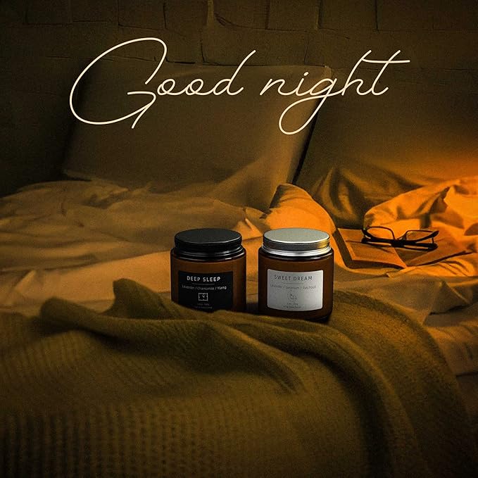 Scented Candles, BOYUJK Candles for Home Scented, Candle Set for Stress Relief and Promote Sleep, Candle Gifts for Women and Men