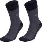 Men’s Dress and Trouser Socks – Premium Rayon Made From Bamboo, Crew Socks (6 pair + Gift box)