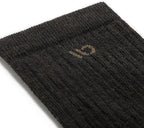 Wide Open Micro Crew Men's Socks - Merino Wool Socks for Men, Everyday Wide, Crew for Wide Feet (Style 9001)