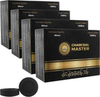 Coal Instant Light – Incense Instant Coal Disks – Coal Tablets – Charcoal Disks – Set of 10 Coal Rolls – 40 mm Quick Light Charcoal Briquettes – Natural Coal Disks – Slow Burn and Low Smoke (1000)