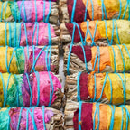 Chakra Sage Smudge Sticks 4 Inch | Natural Flower White Sage Smudging Wands | Bulk Quantities for Home Cleansing, Meditation, & Smudging Rituals | Sustainably Sourced California White Sage