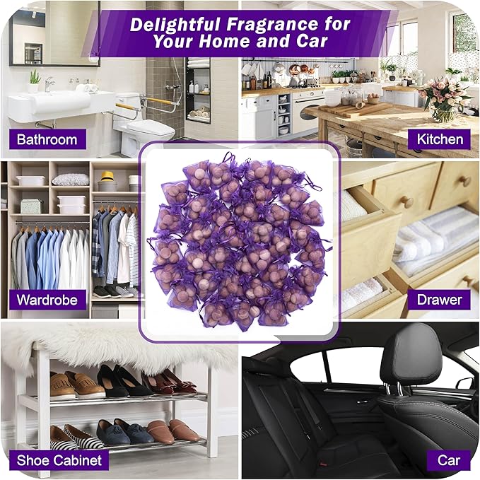 180 Pcs Cedar Balls for Clothes Storages, Home Fragrance Sachets for Closet, Drawer, Dresser, Wardrobe and More, LV-D-CC-2