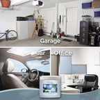 Clear Air Odor Absorber Gel - 15 oz, Pack of 2 - Air Freshener Absorbs and Eliminates Odors in Bathrooms, Cars, Boats, RVs and Pet Areas - Made with Essential Oils - Fresh & Clean Scent