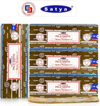 Satya Nag Champa Palo Santo Incense Sticks 250 gmx 4 Pack (1000 GMS), Insenses with Raajsee Insence Holder Bundle, Nag Champa Natural Incense