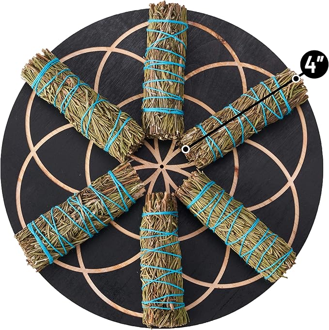 Rosemary Smudge Sticks 4 Inch | Rosemary Sage Smudging Wands | Wholesale Sage Bulk Sage Kit | Salvia Blanca para Limpiar | Sustainably Sourced California Sage
