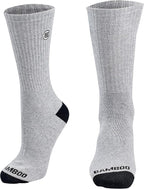 Bamboo Sports Premium Bamboo Crew Work Socks- Moisture Wicking, Odor Eliminating