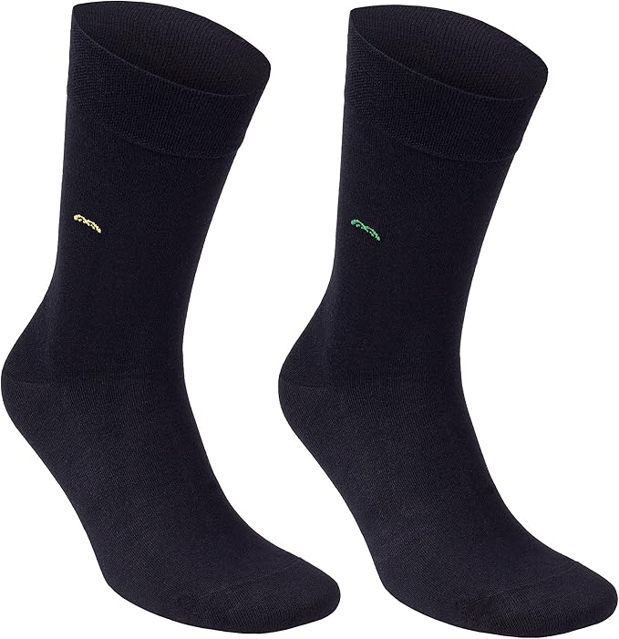 Men’s Dress and Trouser Socks – Premium Rayon Made From Bamboo, Crew Socks (6 pair + Gift box)