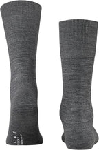 FALKE Men's Airport Dress Socks, Premium Merino Wool Cotton Blend, Sustainable Luxury, Eco-Friendly Business Casual, 1 Pair