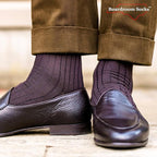 Cotton Dress Socks for Men – Comfortable Men’s Executive Socks – Classic Mid-Calf Dress Socks by Boardroom Socks