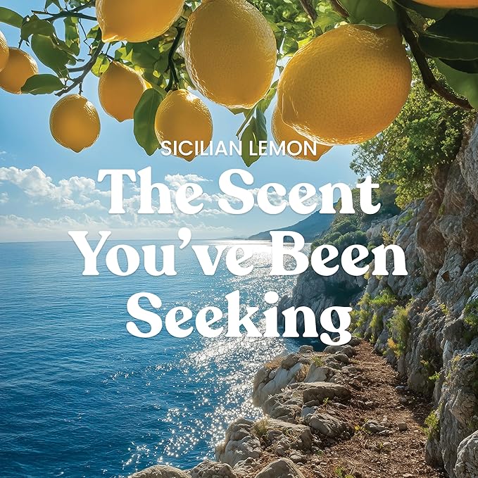 Yankee Candle Sicilian Lemon Scented Candle, 22oz Large Jar with up to 150 Hour Burn Time, Giftable, Holidays