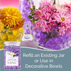 SMELLS BEGONE Odor Eliminator Gel Bead Value Pack - 72 oz - Air Freshener - Eliminates Odors in Bathrooms, Pet Areas, Boats, RVs & Cars - Made with Essential Oils - Lavender Vanilla Scent