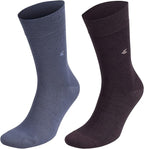 Men’s Dress and Trouser Socks – Premium Rayon Made From Bamboo, Crew Socks (6 pair + Gift box)