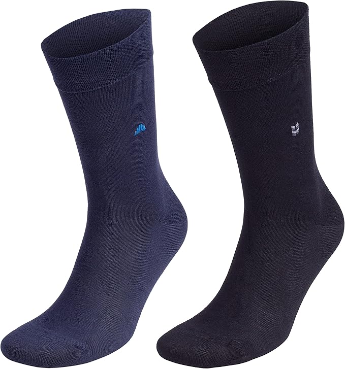 Men’s Dress and Trouser Socks – Premium Rayon Made From Bamboo, Crew Socks (6 pair + Gift box)