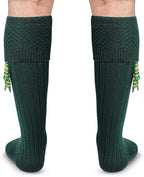 DSS KILTS-Kilt Hose, Tradional Scottish Kilt Scocks Wool Blend, Bubbled Design Kilt Socks for USA Shoe Sizes