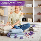 Pack of 36 Lavender Cedar Sachets Bag - 24 Lavender, 12 Cedar for Closet, Drawer, Dresser, Wardrobe and More, LV-D-LC-2