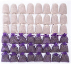 Pack of 48 Cedar Chips and Lavender Sachets (24 Lavender, 24 Cedar) - Home Fragrance Sachet for Drawers and Closets, LV-F-LC-3