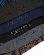 Nautica Mens Dress Socks - 5 Pack Breathable Comfort Stretch Crew-Length Work Socks for Men for Business Formal Wear (6-12.5)
