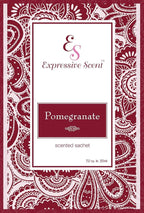 – Home Fragrance Aromatic Sachets: Premium Long-Lasting Aroma, for Drawers Dressers Closets Car Kitchen, Pomegranate